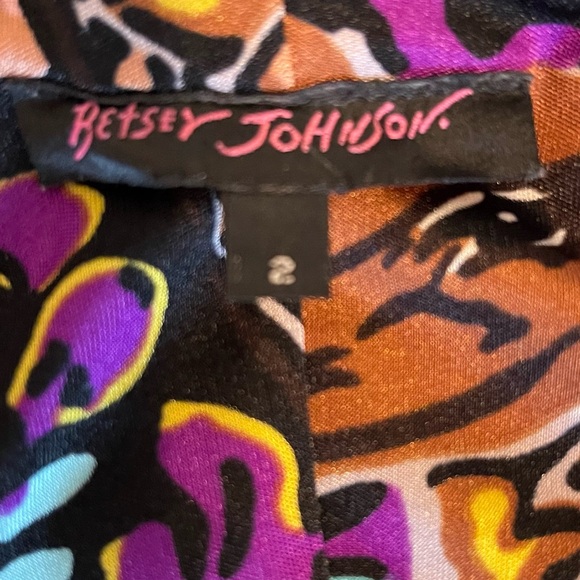 Betsy Johnson Rare Bambi Print Dress Sz 2 Excellent Pre-Loved Condition! - Picture 5 of 5